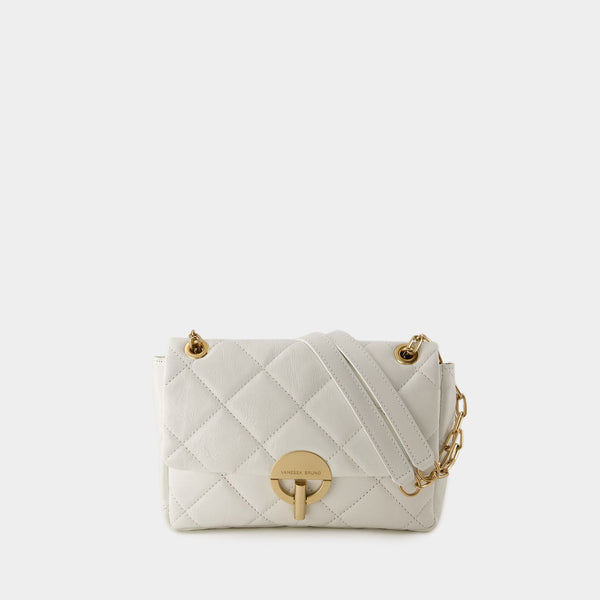 Sac À Bandoulière Moon - Vanessa Bruno - Cuir - Blanc