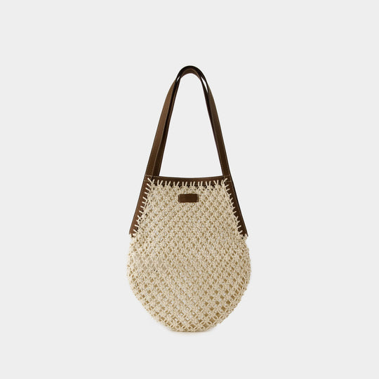 Sac Porté Épaule Filet - Vanessa Bruno - Coton - Beige