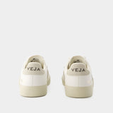 Sneakers Campo - Veja - Cuir - Blanc Daim