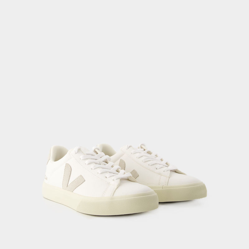 Sneakers Campo - Veja - Cuir - Blanc