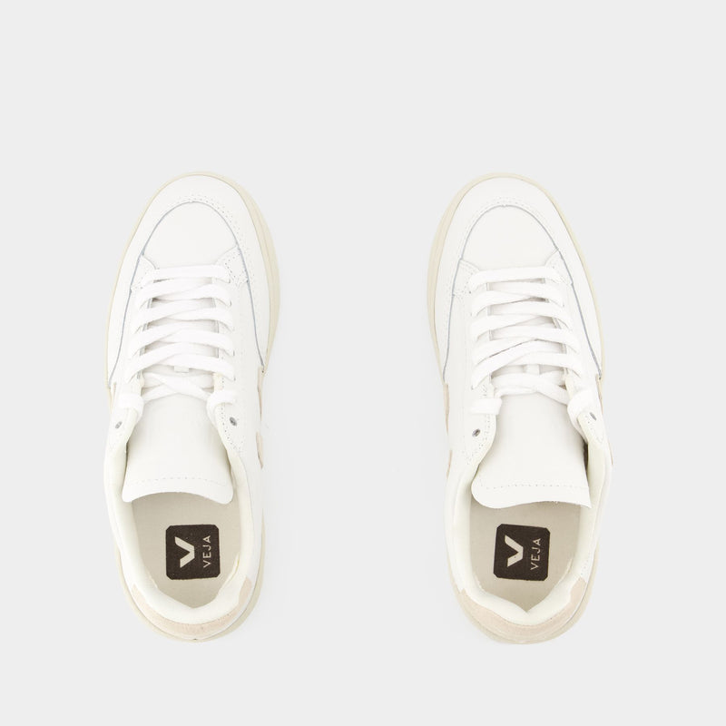 Sneakers V-12 - Veja - Cuir - Blanc