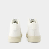 Sneakers V-15 - Veja - Cuir - Blanc Naturel