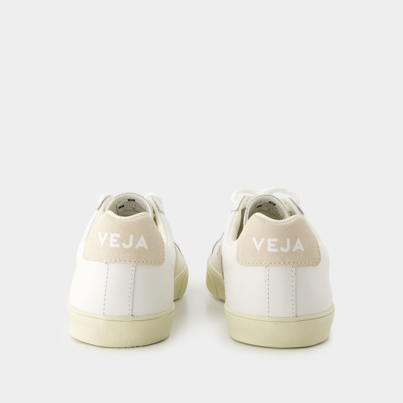 Sneakers Esplar Logo - Veja - Cuir - Blanc