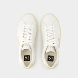 Sneakers Esplar Logo - Veja - Cuir - Blanc