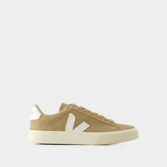 Sneakers Campo - Veja - Cuir - Dune White