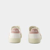 Sneakers Recife Logo - Veja - Cuir - Blanc Babe