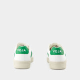 Sneakers Urca - Veja - Cuir Synthétique - Blanc Emeraude