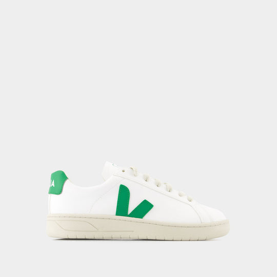 Sneakers Urca - Veja - Cuir Synthétique - Blanc Emeraude