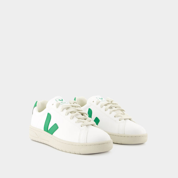 Sneakers Urca - Veja - Cuir Synthétique - Blanc Emeraude