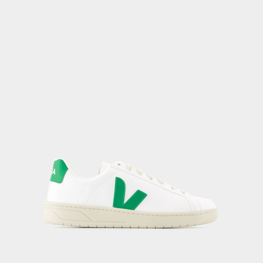 Sneakers Urca - Veja - Cuir Synthétique - Blanc Emeraude