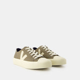 Sneakers Wata II Low - Veja - Toile - Kaki