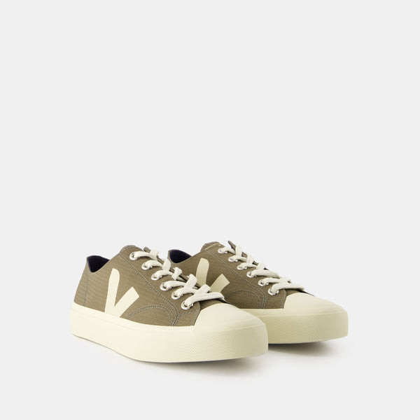 Sneakers Wata II Low - Veja - Toile - Kaki Pierre