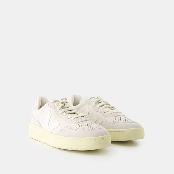 Sneakers V-90 - Veja - Cuir - Blanc