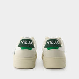 Sneakers V-90 - Veja - Cuir - Blanc Cyprus