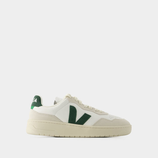 Sneakers V-90 - Veja - Cuir - Blanc Cyprus
