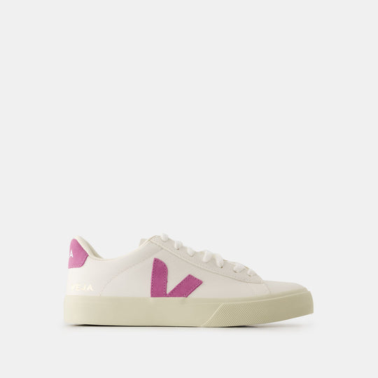 Sneakers Campo - Veja - Cuir - Blanc Mulberry