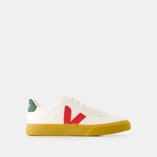 Sneakers Campo - Veja - Cuir - Blanc Pékin