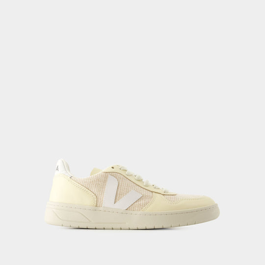 Sneakers V-10 - Veja - Tissu - Jaune