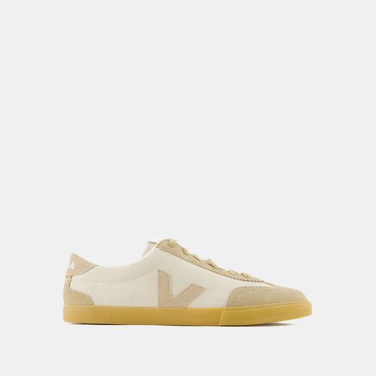 Sneakers Volley - Veja - Suède - Beige Sahara