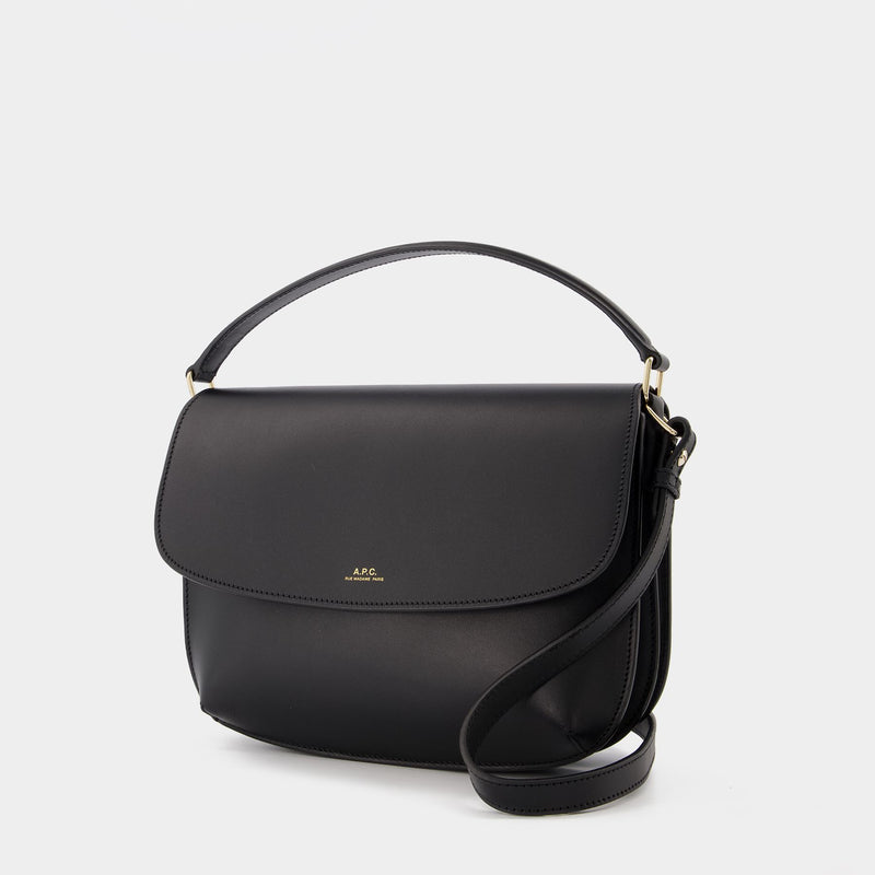 Sac Sarah en Cuir Noir
