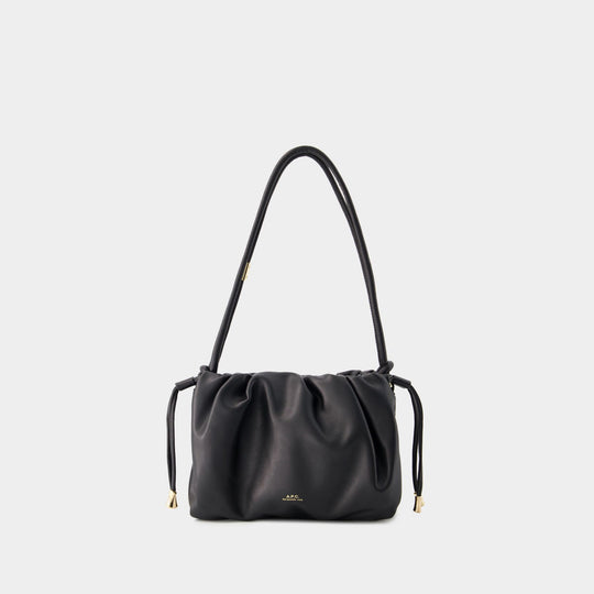 Sac Ninon Shoulder Mini - A.P.C. - Synthétique - Noir