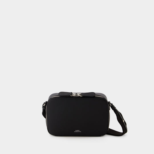 Sac à Bandoulière Soho - A.P.C. - Cuir - Noir