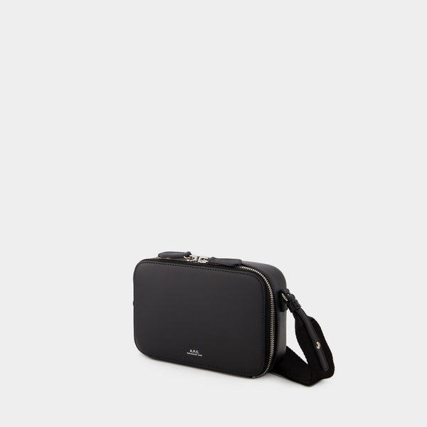 Sac à Bandoulière Soho - A.P.C. - Cuir - Noir