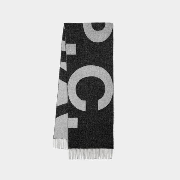 Écharpe Malo - A.P.C. - Laine - Noir