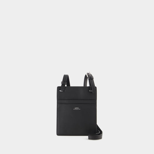 Sac À Bandoulière Pouch Nino - A.P.C. - Synthétique - Noir