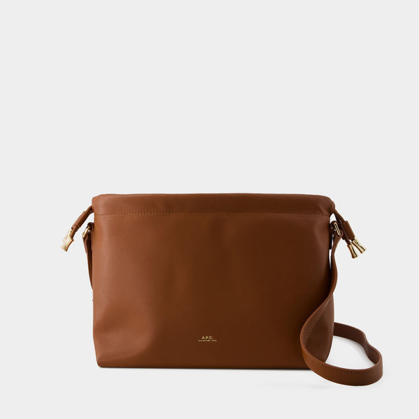 Sac à Bandoulière Ninon - A.P.C. - Synthétique - Noisette