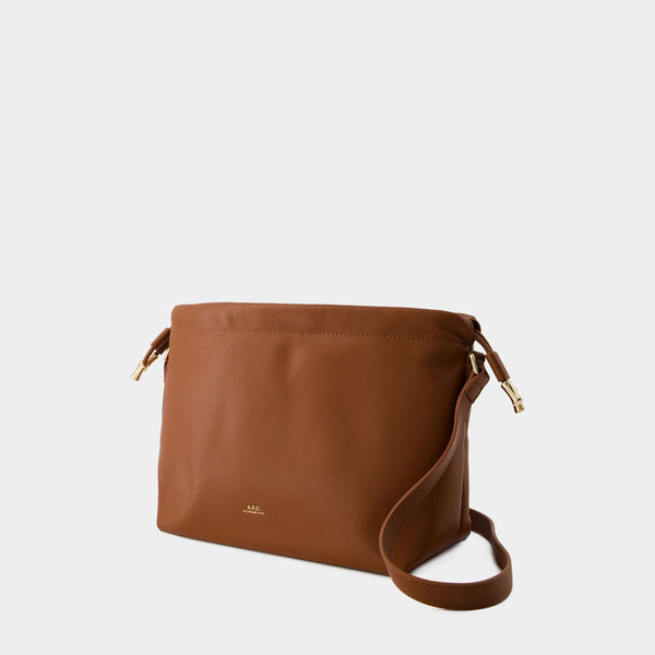 Sac à Bandoulière Ninon - A.P.C. - Synthétique - Noisette