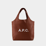 Tote Bag Ninon - A.P.C - Synthétique - Marron