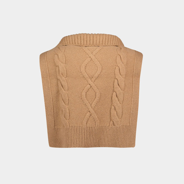 Écharpe Snood Lola - A.P.C. - Laine - Camel