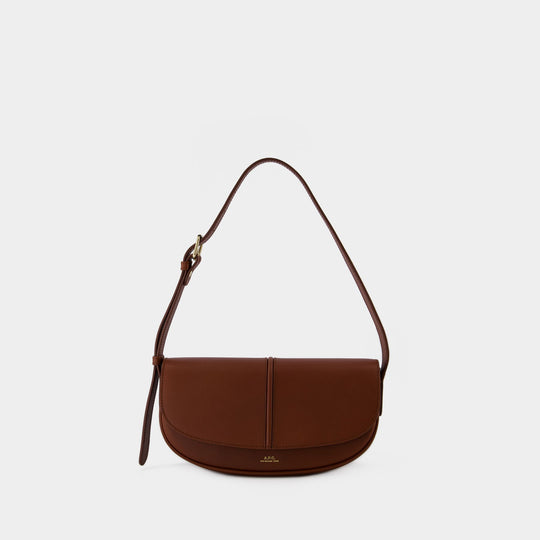 Sac Hobo Betty - A.P.C - Cuir - Marron