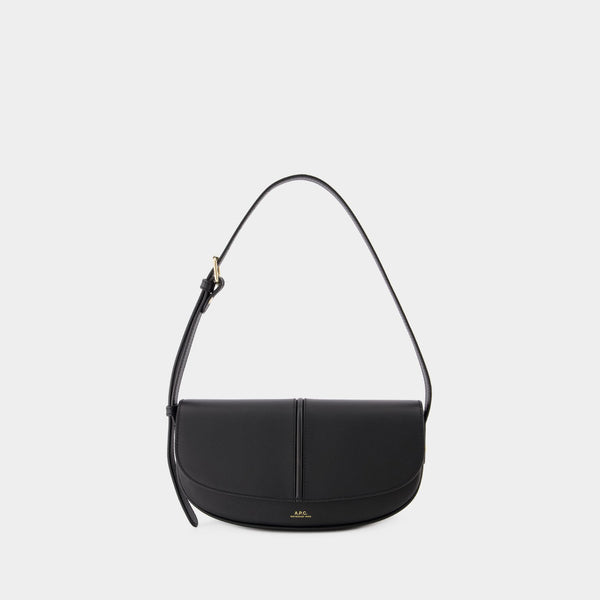 Sac Hobo Betty - A.P.C - Cuir - Noir