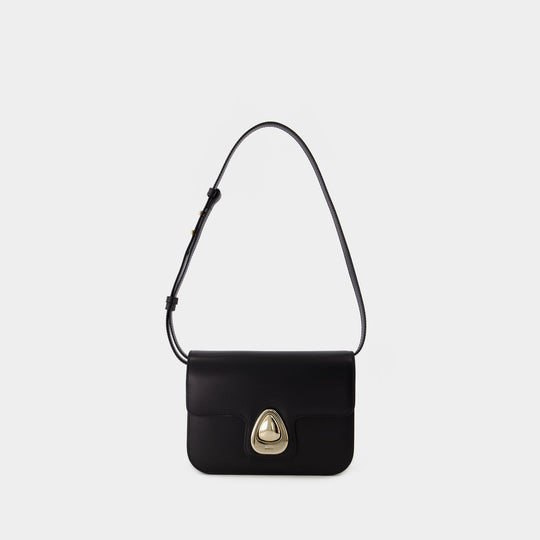 Sac à bandoulière Astra Small - A.P.C - Cuir - Noir