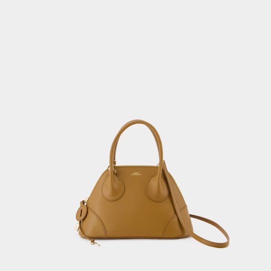 Sac à bandoulière Emma - A.P.C - Cuir - Marron