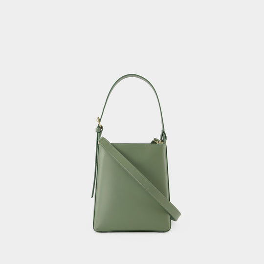 Sac Virginie Small - A.P.C - Cuir - Vert