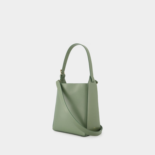 Sac Virginie Small - A.P.C - Cuir - Vert