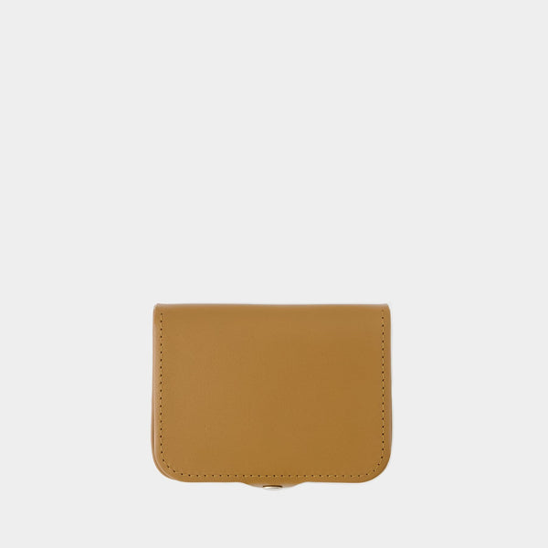 Porte-Monnaie Josh - A.P.C - Cuir - Marron