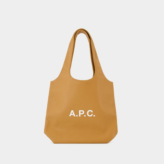 Tote bag Ninon Small - A.P.C - Synthétique - Marron