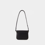 Sac à bandoulière Grace - A.P.C - Cuir - Noir