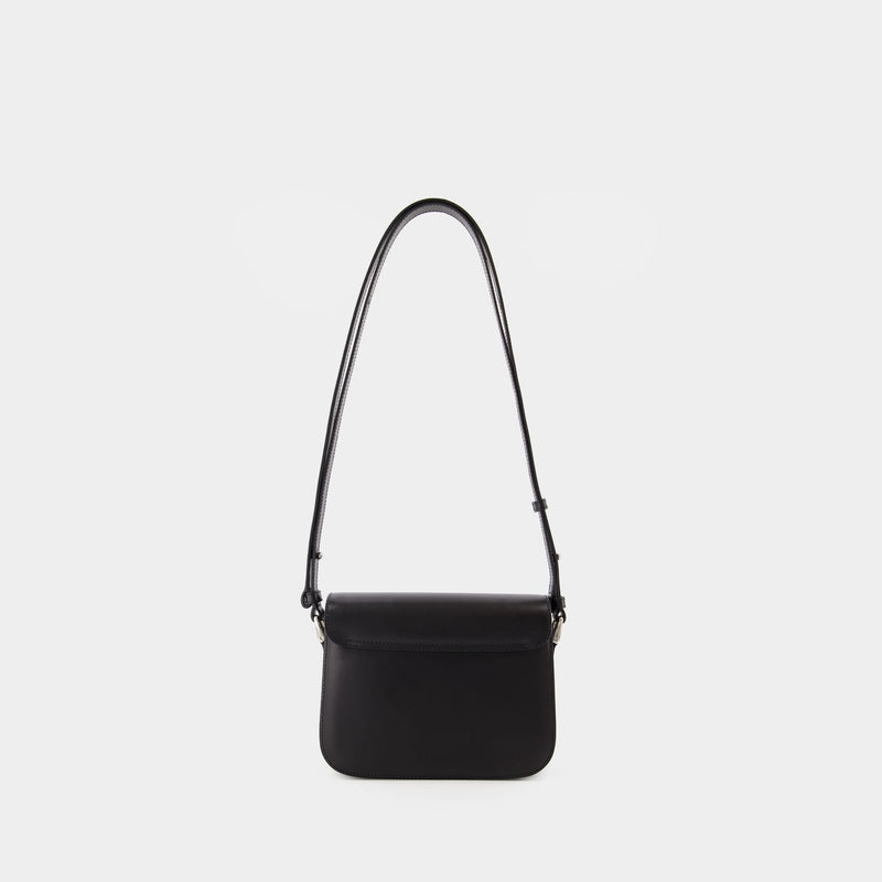 Sac à bandoulière Grace - A.P.C - Cuir - Noir