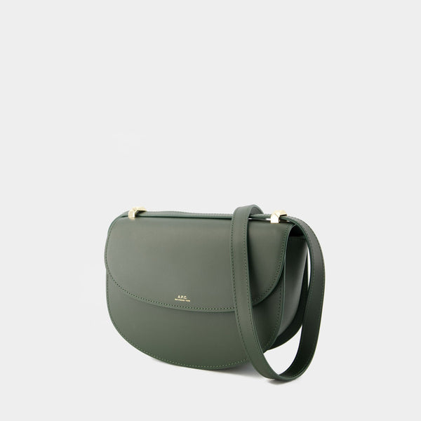 Sac à Bandoulière Geneve - A.P.C. - Cuir - Vert