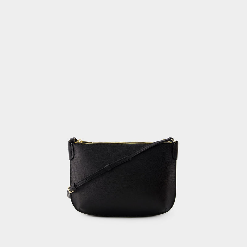Sac à Bandoulière Sarah - A.P.C. - Cuir - Noir
