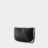 Sac à Bandoulière Sarah - A.P.C. - Cuir - Noir