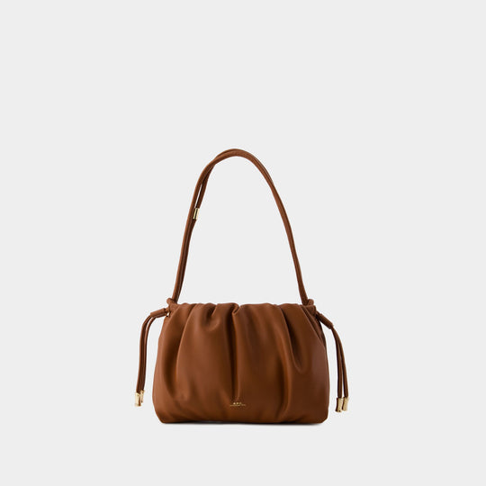 Sac Ninon Shoulder Mini - A.P.C. - Synthétique - Noisette