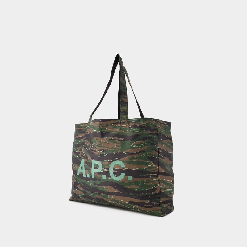Tote Bag Diane Reversible - A.P.C. - Synthétique - Kaki