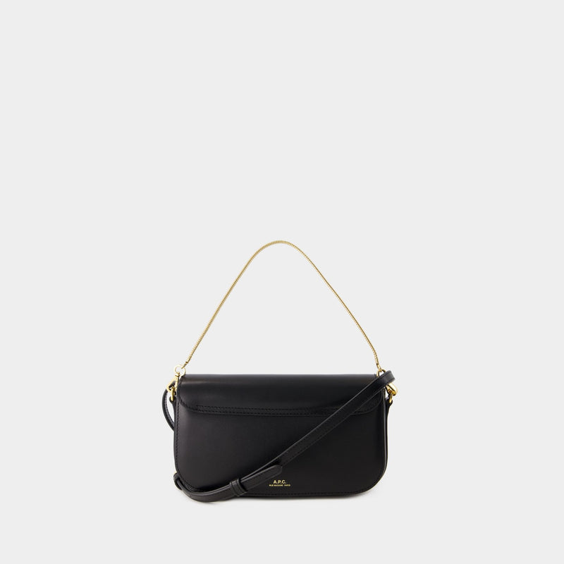 Pochette Grace Chaine - A.P.C. - Cuir - Noir