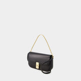 Pochette Grace Chaine - A.P.C. - Cuir - Noir